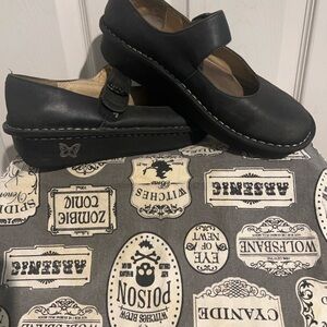 Algeria Black Mary Jane Women's Shoes